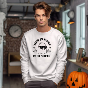 Sweatshirt Halloween C'Est Une Feuille De Boite, Fantôme Drôl