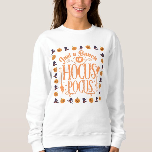 Sweatshirt Halloween Hocus Pocus (Devant)