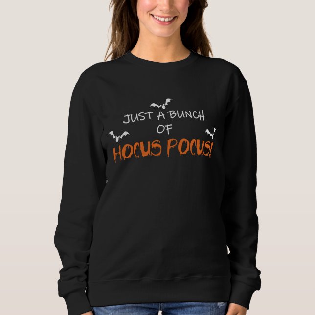 Sweatshirt Halloween pocus (Devant)