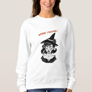 Sweatshirt Halloween - Sorcière, S'Il Vous Plaît !