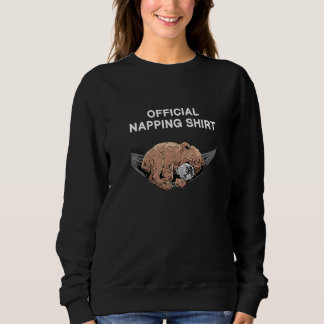 Sweatshirt Hammock Sleeping Chien Bulldog Nap