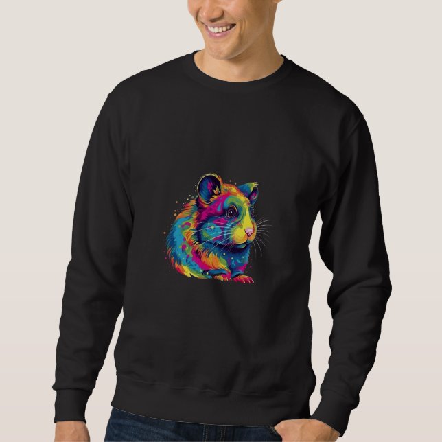 Sweatshirt hamster mignon (Devant)