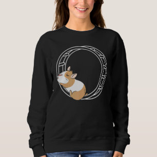 Sweatshirt Hamster Wheel Hammy Propriétaire Fluffy Rodent Ani