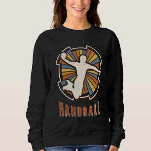 Sweatshirt Handball Vintage Classique Amour de Sport Rétro