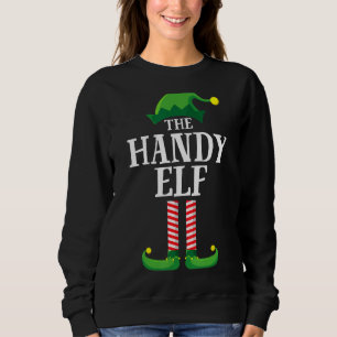 Sweatshirt Handicap Elf Matching Family Group Christmas Party