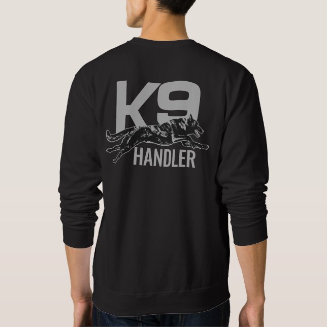 Sweatshirt Handler K9 - Dutch Shepherd chien (Dos)