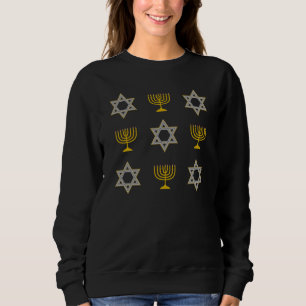 Sweatshirt Hanoukka élégante
