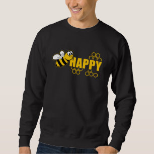 Sweatshirt Happy BEE - Aiguille au miel