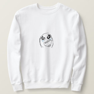 Sweatshirt Happy Derp Meme