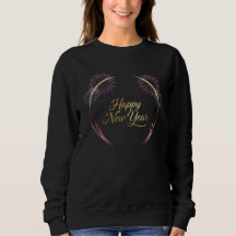 Happy New Year Fireworks Design