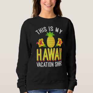 Sweatshirt Hawaii Matching Family Group C'Est Mon Hawaii V