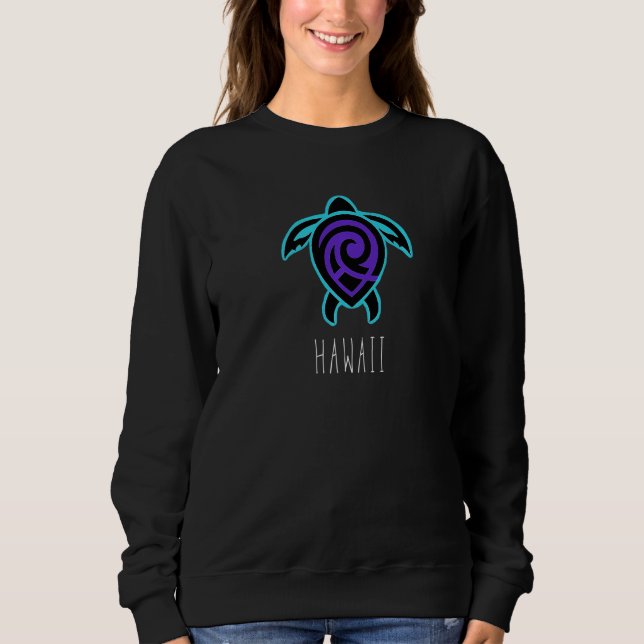 SWEATSHIRT HAWAII TURTLE (Devant)