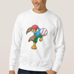 Sweatshirt Hawk au baseball avec batte de baseball