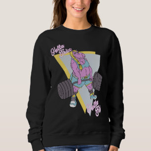 Sweatshirt Hella Thicc Hella Fit Poids Bodybuilding G
