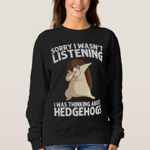 Sweatshirt Hérisson cool Pour Hommes Femmes Crépis Épineux Ja