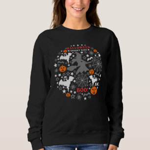 Sweatshirt Heure Éffrayante Halloween
