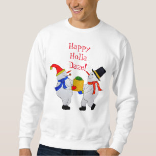Sweatshirt HEUREUSE chemise HOLLA DAZE