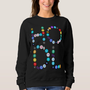 Sweatshirt Hodl Bitcoin Ethereum Cardano Xrp Cryptomonnaie B