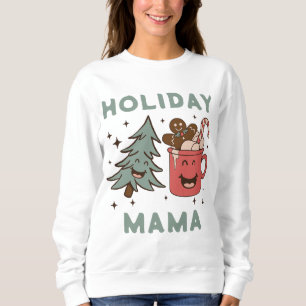 Sweatshirt Holiday Tree and Cocoa Mama