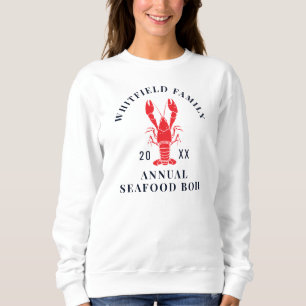 Sweatshirt Homard de famille personnalisé Correspondance des