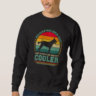 Sweatshirt Homme Belge Malinois Papa Comme Un Père Régulier F
