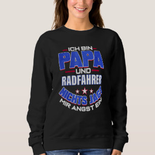Sweatshirt Homme Cycliste Papa Pour Vélo Tour Bicyclette Père