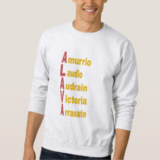 sweatshirt homme gris TOURISME PAYS BASQUE