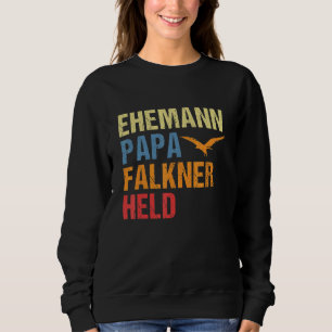 Sweatshirt Homme mari papa Falconry Falconry Falconry Huntin