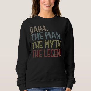 Sweatshirt Hommes Bapa Homme Mythe Légende Pour Hommes Grand 