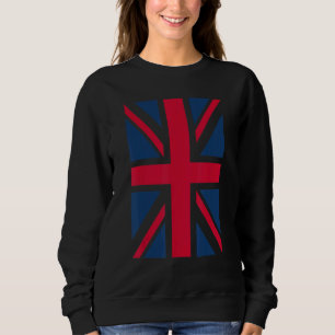 Sweatshirt Hommes Cool anglais Vertical Anglais Union Jack Fl