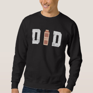 Sweatshirt Hommes Cool Chocolat Lait Papa Costume Pour Hommes