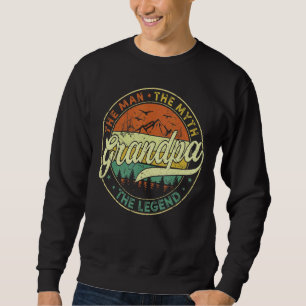 Sweatshirt Hommes Grand-Père Homme Mythe Légende Fête des pèr