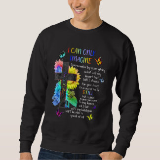 Sweatshirt Hommes Je Ne Peux Imaginer La Foi Christian Jésus 