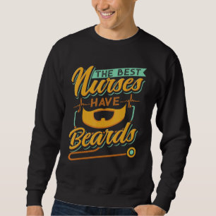 Sweatshirt Hommes Les Meilleures Infirmières Ont Des Intérêts