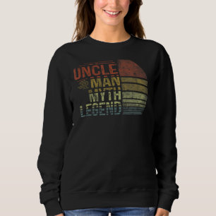Sweatshirt Hommes Oncle Homme Mythe Légende Hommes Vintages C