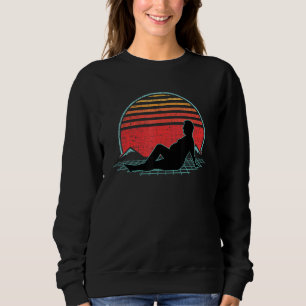 Sweatshirt Hommes Papa Bod Retro Vintage 80s 90s Fête des pèr