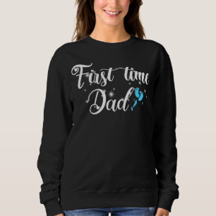 Sweatshirt Hommes première fois papa mignonne grossesse pater