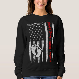 Sweatshirt Hommes Promus À Grand-Père Drapeau Américain 2022
