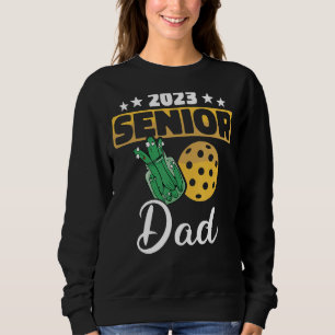 Sweatshirt Hommes Senior Pickleball Papa Paddles Pickleball J