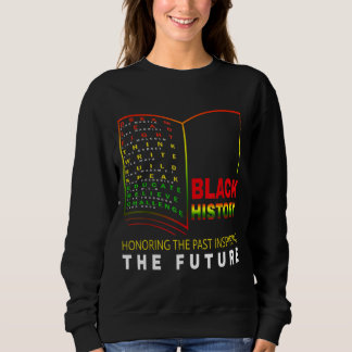 Sweatshirt Honorer l'avenir inspirant du passé - Africain Noi