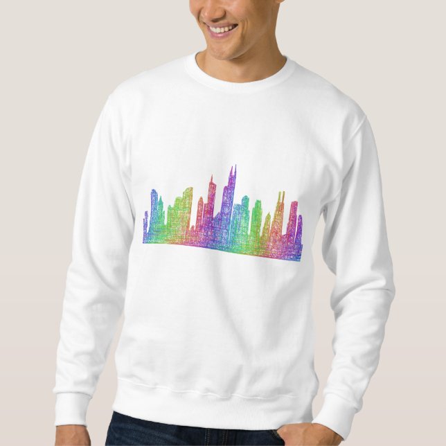 Sweatshirt Horizon de Chicago (Devant)