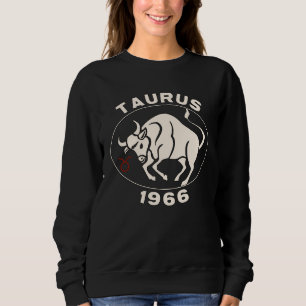 Sweatshirt Horoscope Signe Zodiaque Taureau 1966