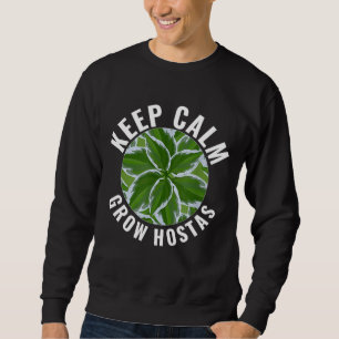Sweatshirt Hosta Plante Gardez Le Calme Augmenter Auberges Ja