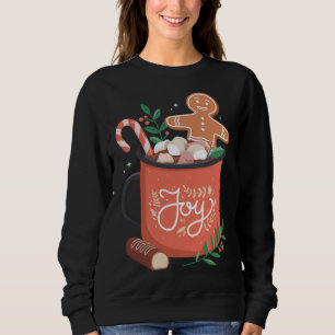 Sweatshirt Hot Cocaca Gingerbread Homme avec Sucre de canne J