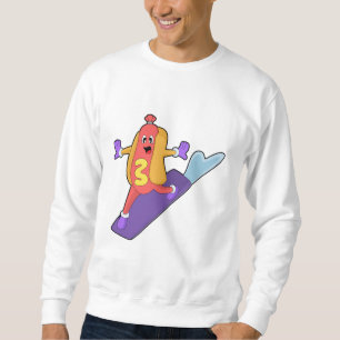 Sweatshirt Hotdog en snowboardeur avec Sonowboard