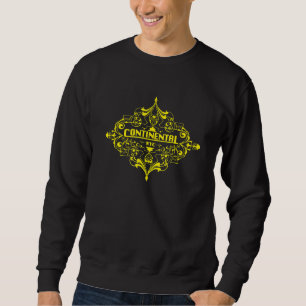 Sweatshirt Hôtel Continental NY Nerd Geek Graphique 1