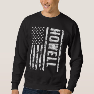 Sweatshirt Howell Nom Funny Nom de famille Équipe Howell Fami