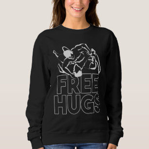 Sweatshirt Hugues Libres Brésiliens Jiu Jitsu Mixed martial a