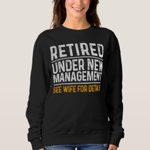 Sweatshirt Humour de la partie de retraite pour les hommes de