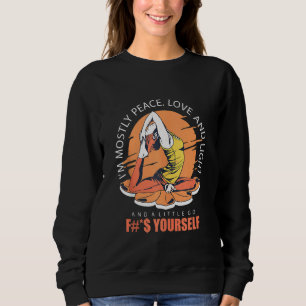 Sweatshirt Humour de yoga